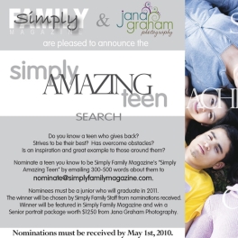 Simply Amazing Teen Search