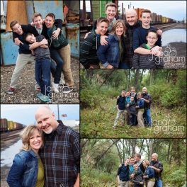 All boys in the house – (and a happy mom :) )