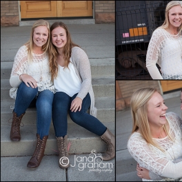 Abby & Emma – Senior Photographer – Billings, MT