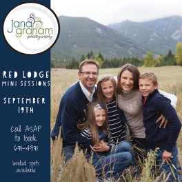 Red Lodge Mini Sessions!! – Family Photographer – Child Photographer – Billings, MT