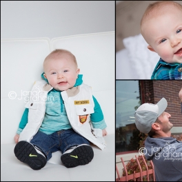 Hudson is 6 months! – Baby Photographer – Billings, MT – Montana Photographer