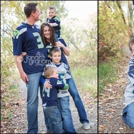 Football fun! – Family Photographer – Child Photographer – Billings, MT – Montana Photographer