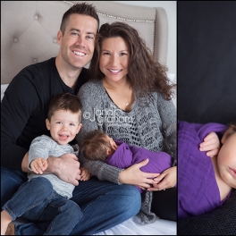 Now a fabulous family of FOUR! – Newborn Photographer – Billings, MT – Montana Photographer