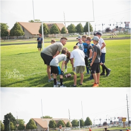 Football Time – Child Photographer – JGP Street Team – Billings, MT – Montana Photographer